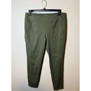 Ridgecut Womens XL Olive Green High Waist Utility Hiking Pants Leggings